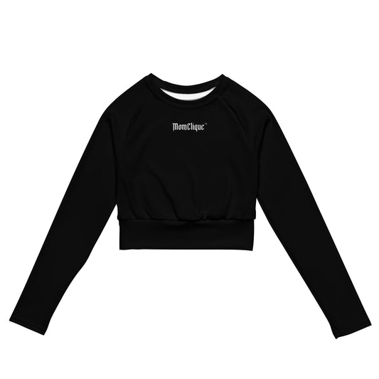 MomClique long sleeve crop