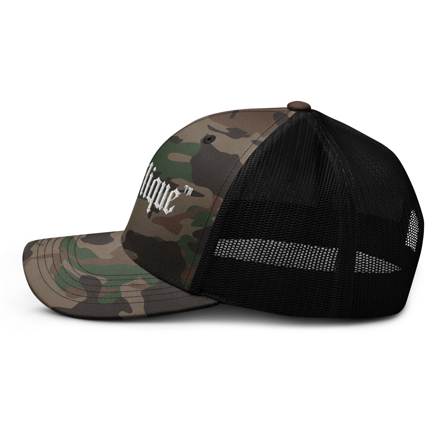 MomClique Camo Trucker