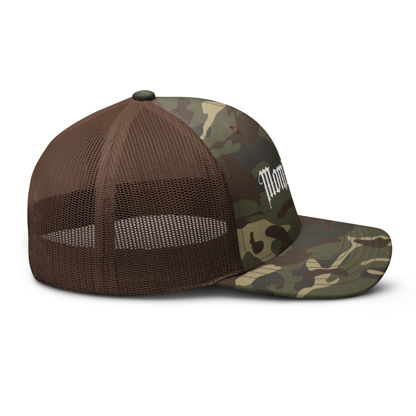 MomClique Camo Trucker