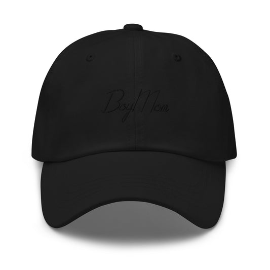 Triple Black BoyMom Hat