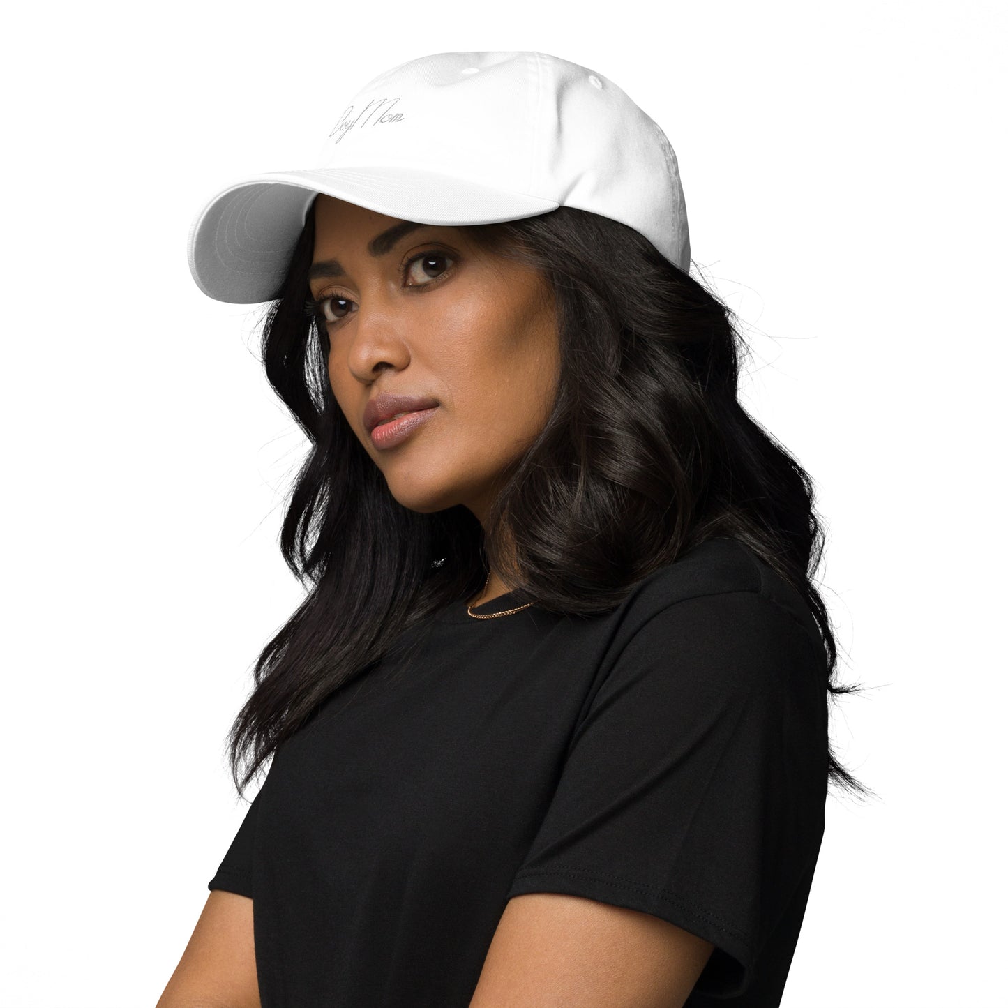 Triple White BoyMom hat