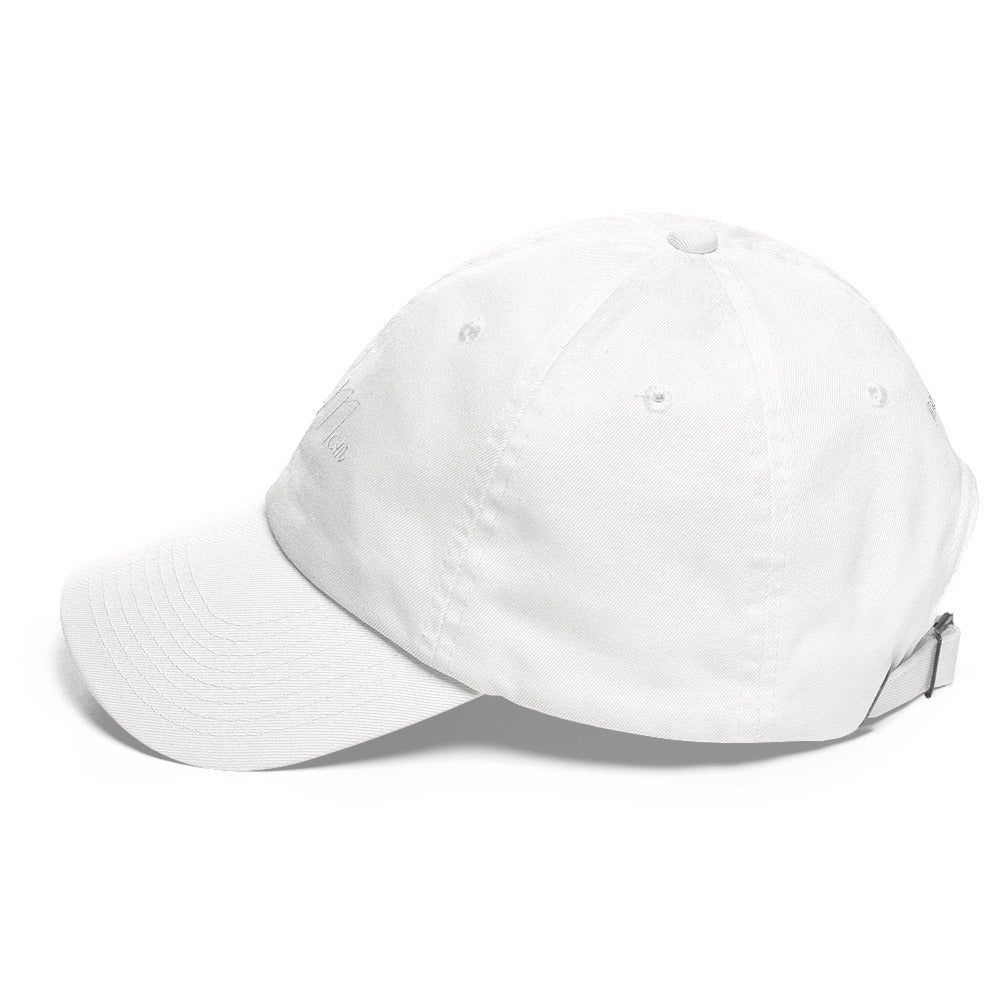 Triple White BoyMom hat