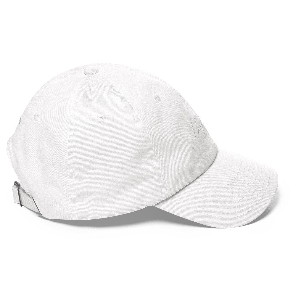 Triple White BoyMom hat