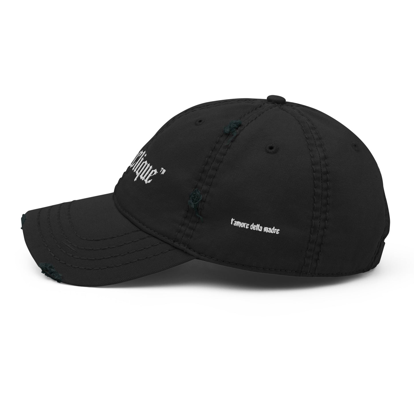 MomClique Distressed Mom Hat