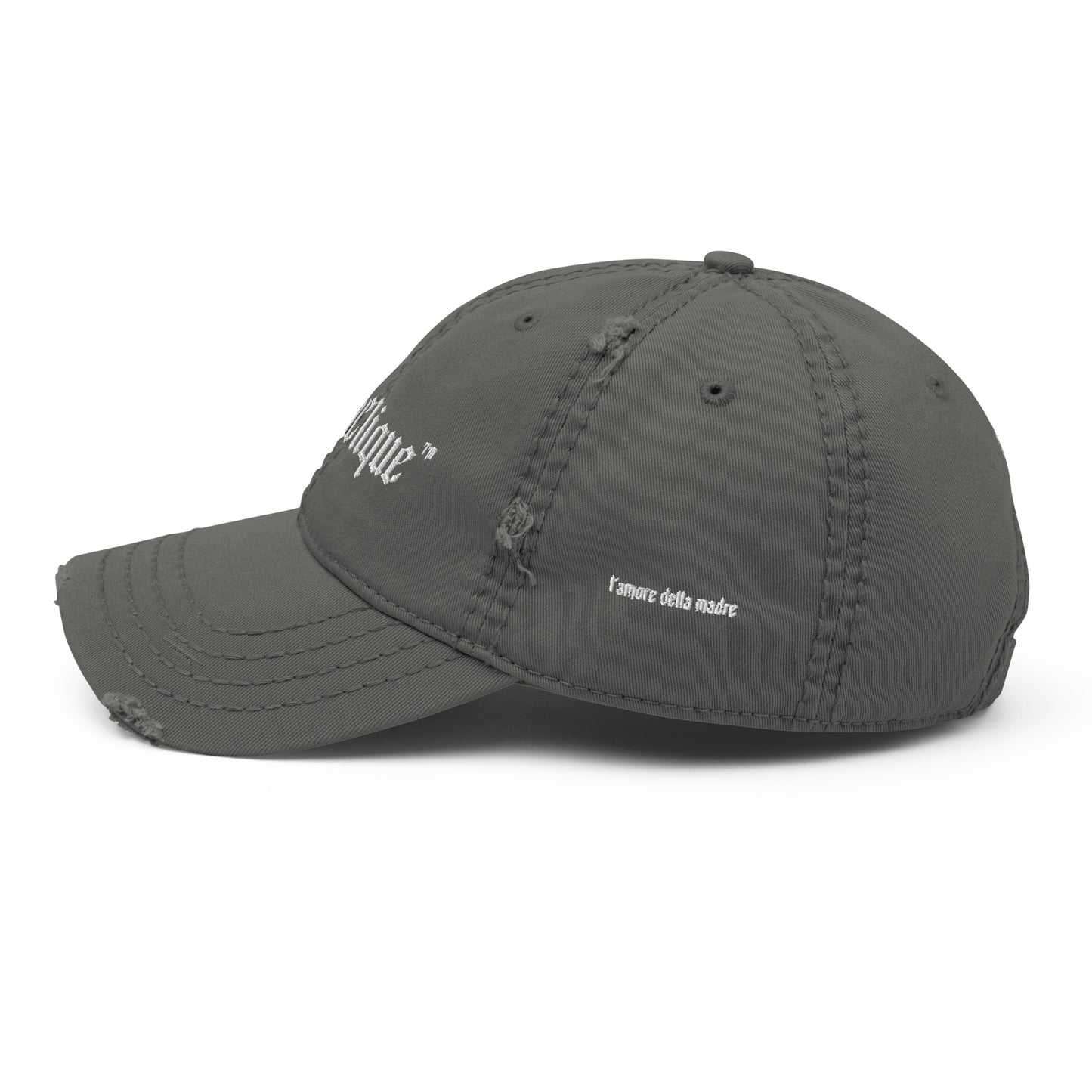 MomClique Distressed Mom Hat