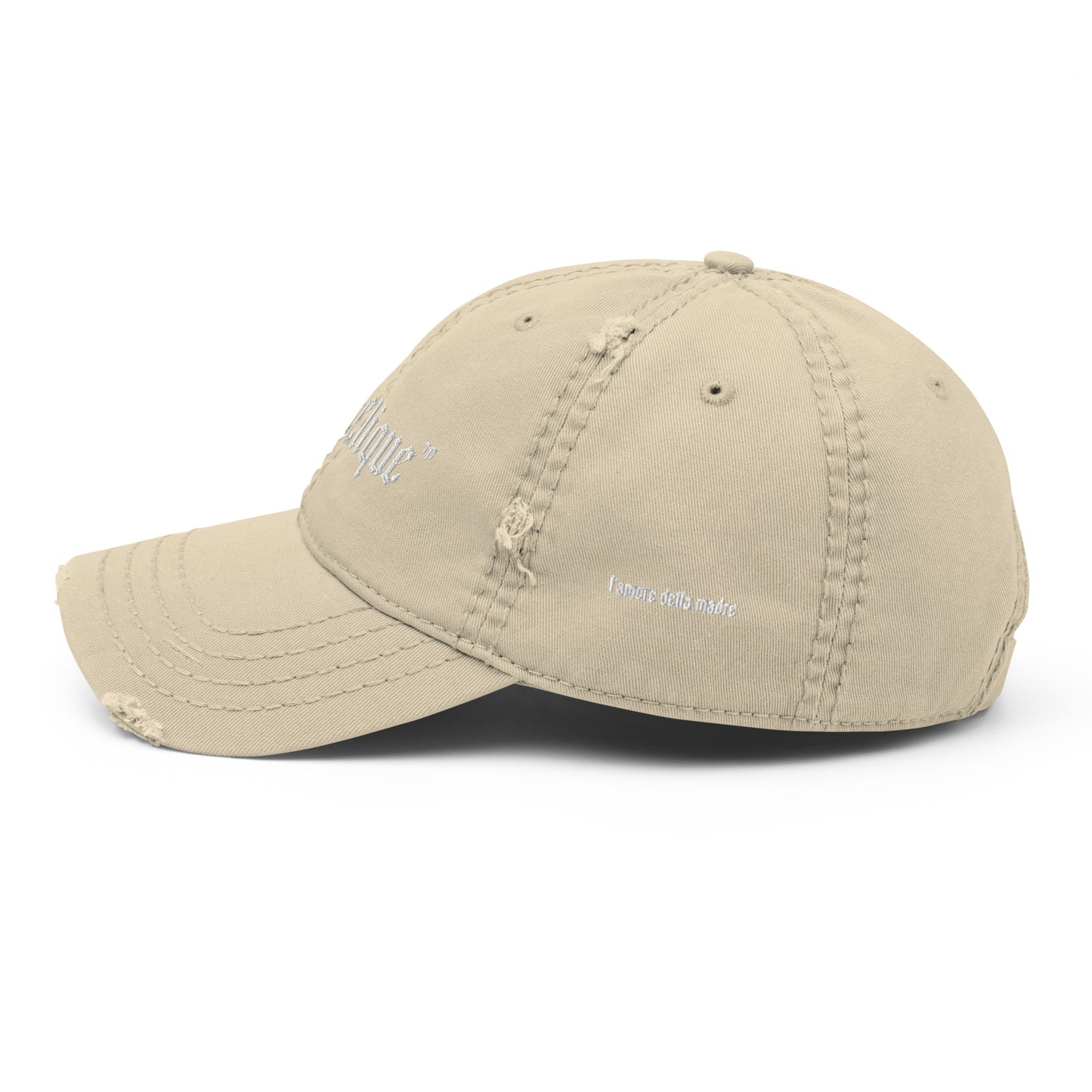 MomClique Distressed Mom Hat