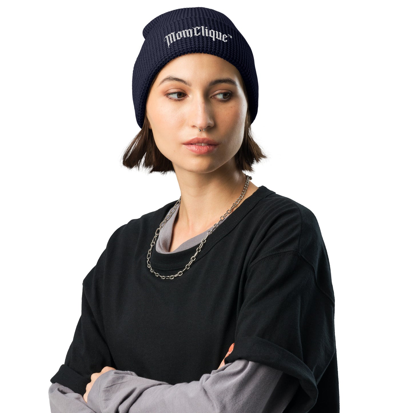 MomClique Waffle Beanie