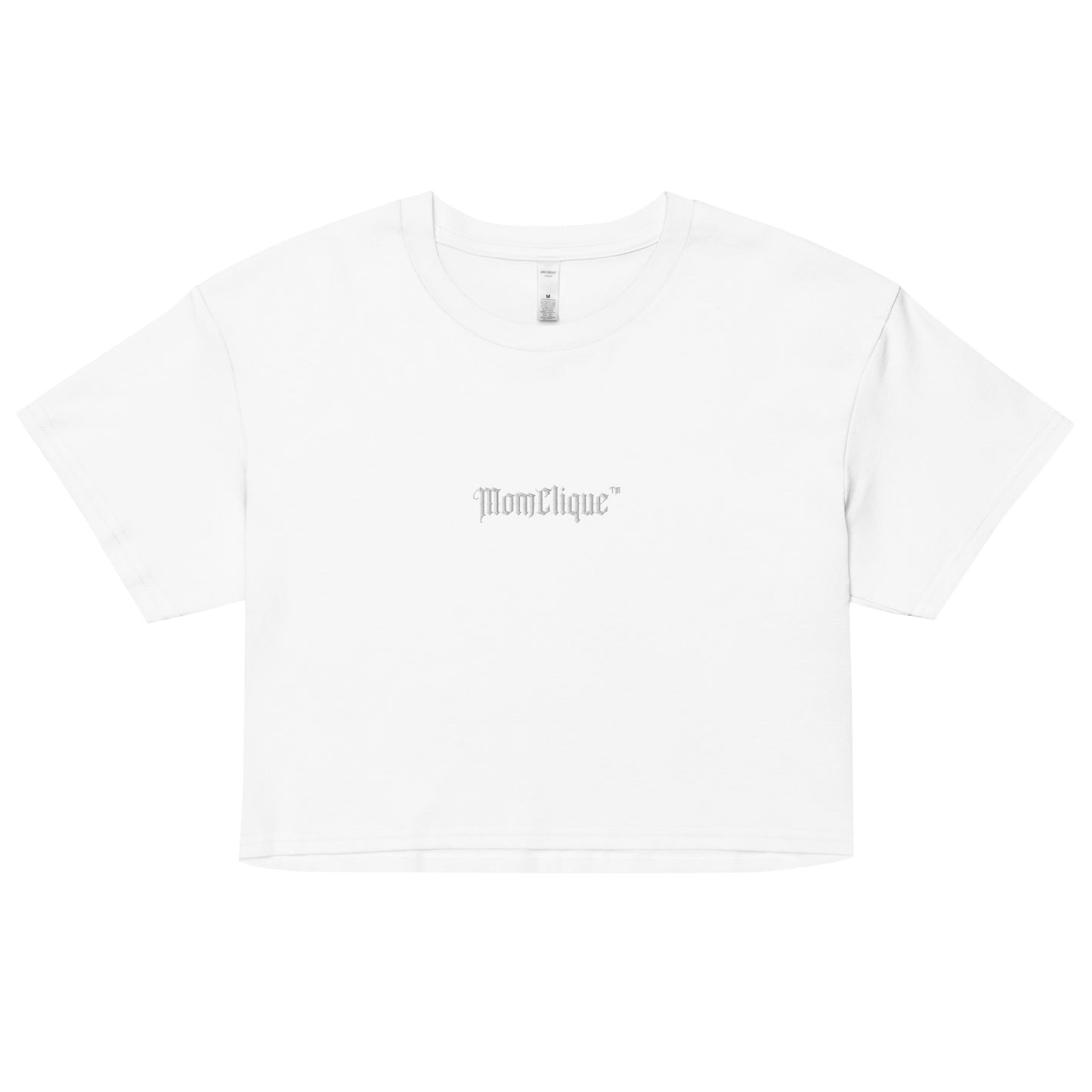 MomClique Crop Tee