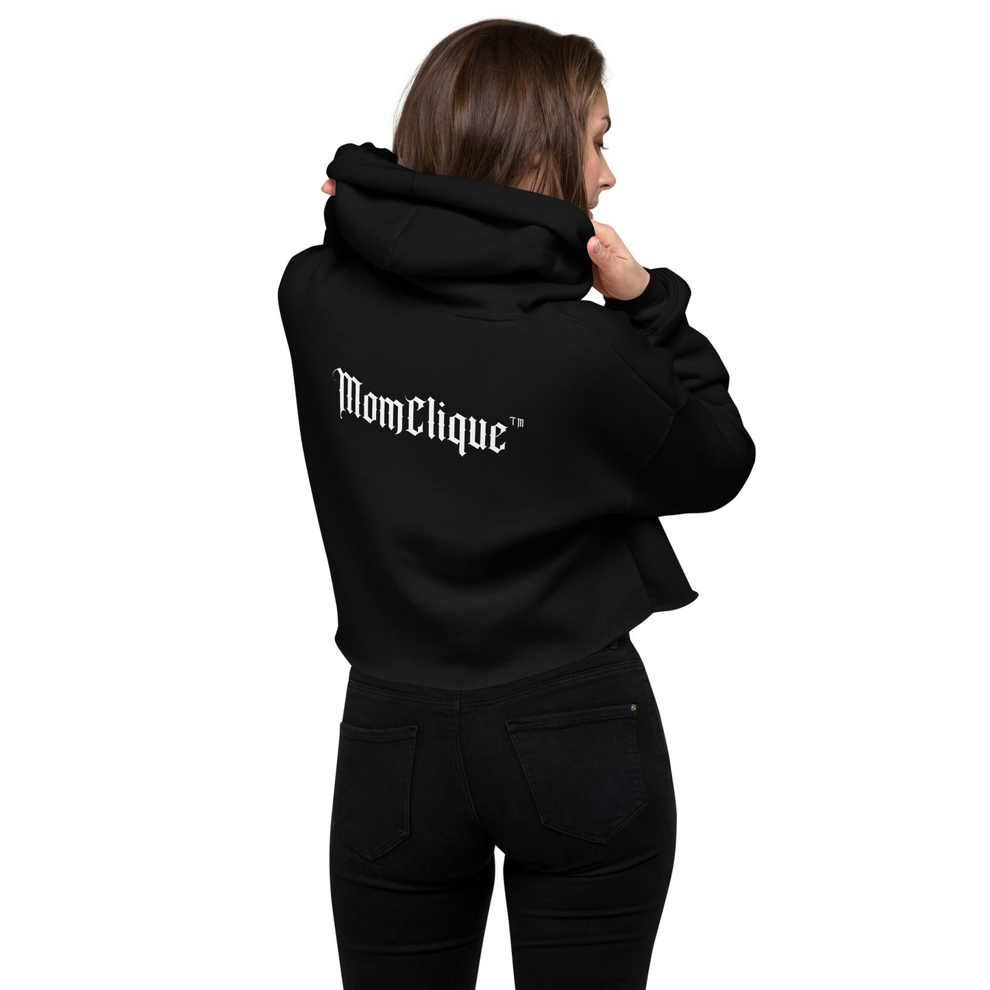 MomClique Crop Hoodie