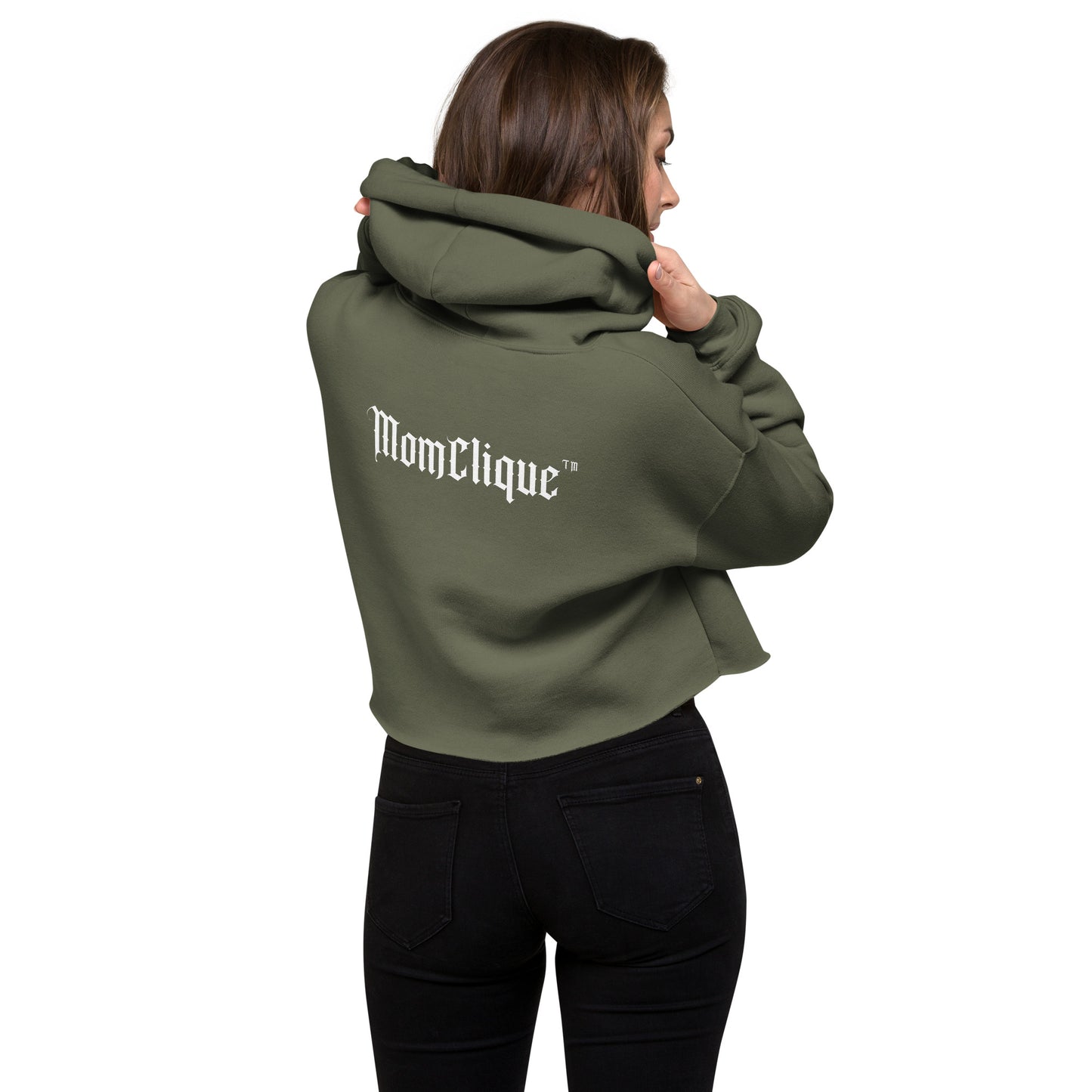 MomClique Crop Hoodie