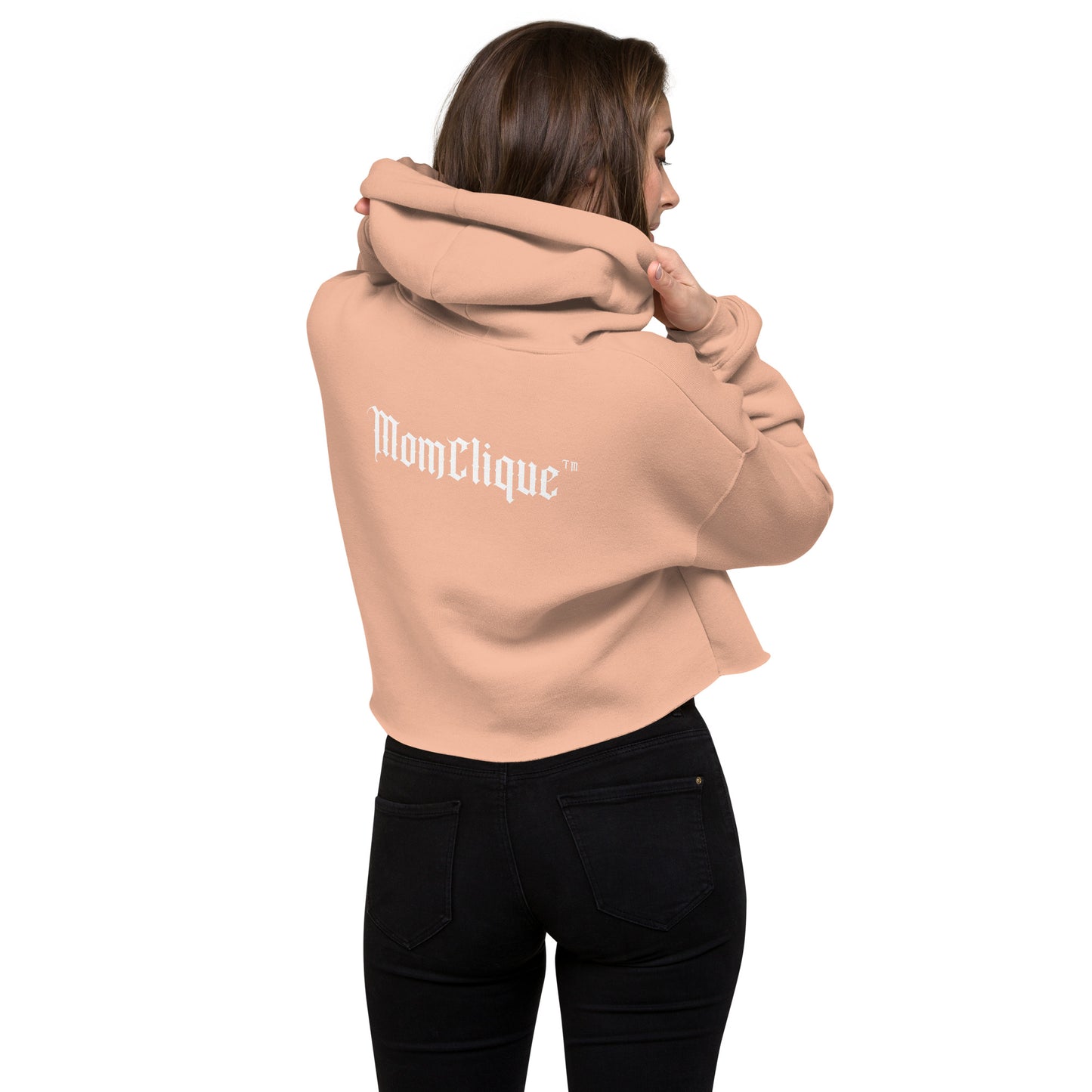 MomClique Crop Hoodie